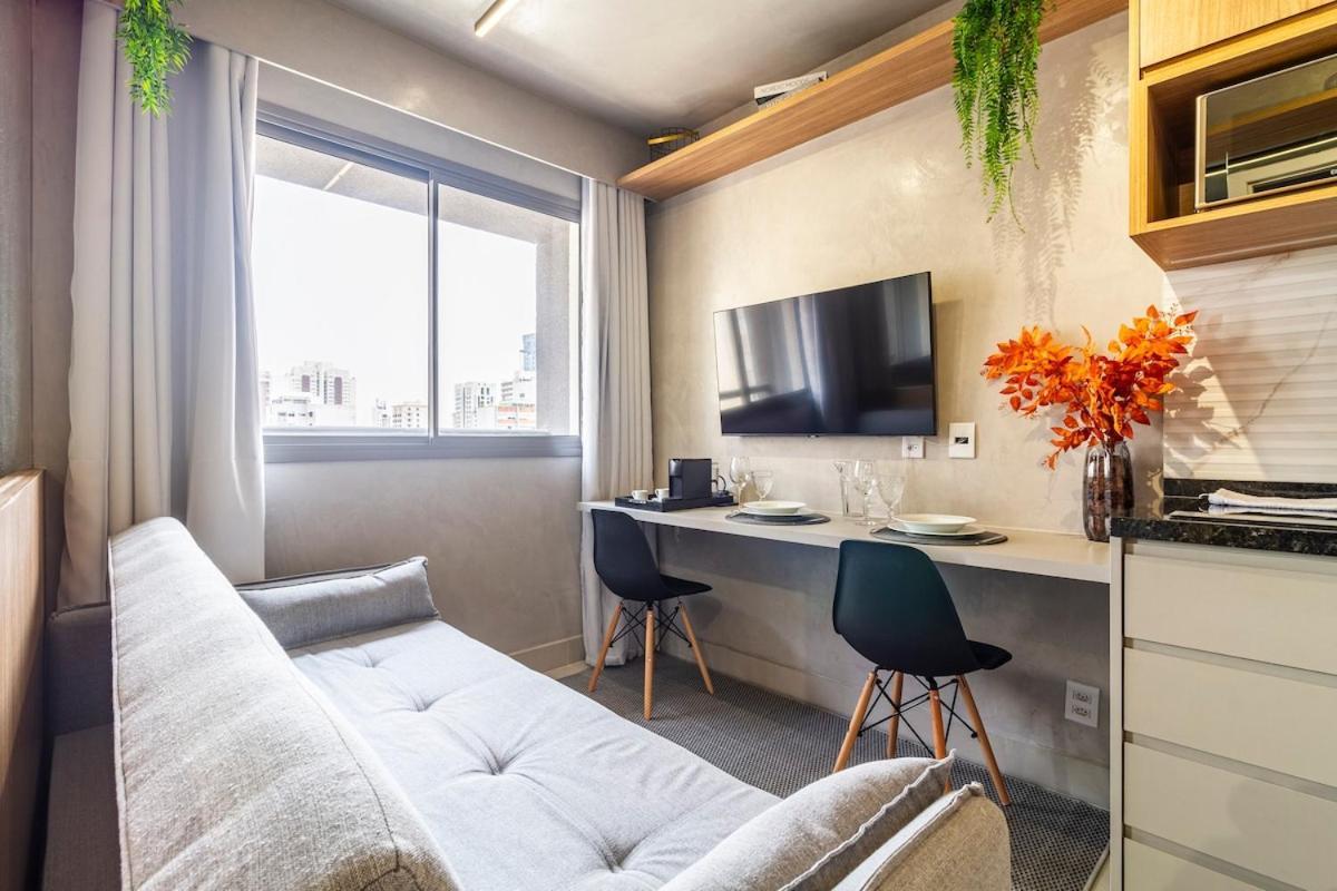 Apartamento Fl702 - Sua Casa Na Faria Lima C/ Piscina, Gym E Metro *